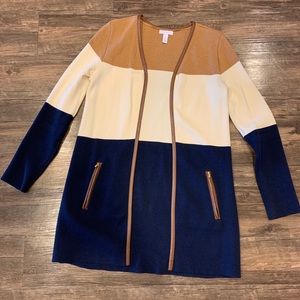 Charter Club Open Cardigan